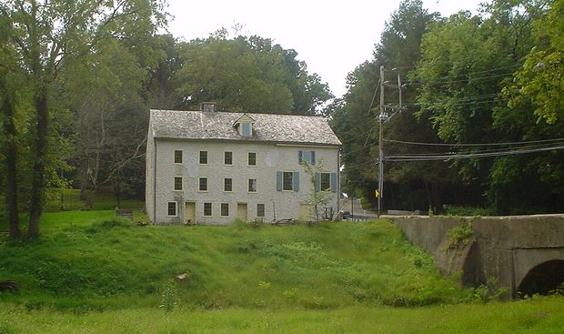 The wheel pit before restoration